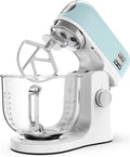 Kenwood kMix KMX754PB - Keukenmachine - Pastel blauw - Glazen mengkom - 1000 Watt(Pastel blauw)