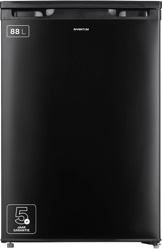 Inventum VR550B tafelmodel vriezer 88 liter - 55 cm breed - Energielabel D - Diepvries - Compact - Vrijstaand - 3 lades - Zwart(Zwart)