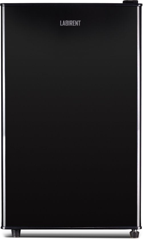Labirent LTMK76-Z7 - Mini Koelkast - 76 Liter Inhoud - Kleine Vrijstaand Koelkast - Zwart(Zwart， 76L)