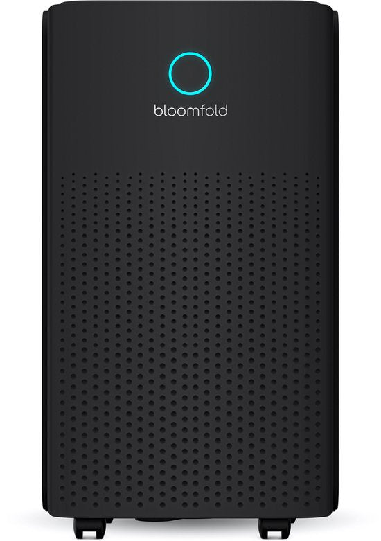 Bloomfold Luchtontvochtiger - 12L per Dag - Woonkamer, Slaapkamer, Kelder  Badkamer - Dehumidifier - Zwart(Vivid Zwart/12 l)