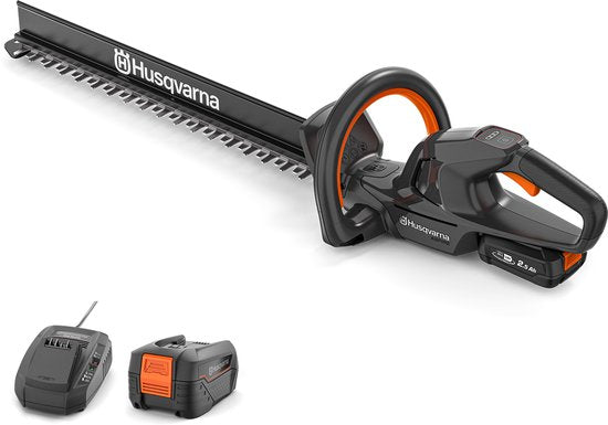 Husqvarna Accu heggenschaar Aspire H50-P4A 50 cm blad, elektrische heggenschaar, takdikte tot 23 mm, incl. opvangzak (incl. accu  oplader)