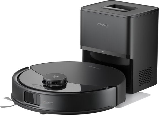 Roborock Q10 PF+ - Robotstofzuiger met dweilfunctie - 10000Pa - Dubbele anti-klit - automatisch wissen - LiDAR-navigatie - 8 mm automatisch liftend mopsysteem - verboden zone - S8+/Q8 Max+ upgrade (Q10 X5+)(Zwart)