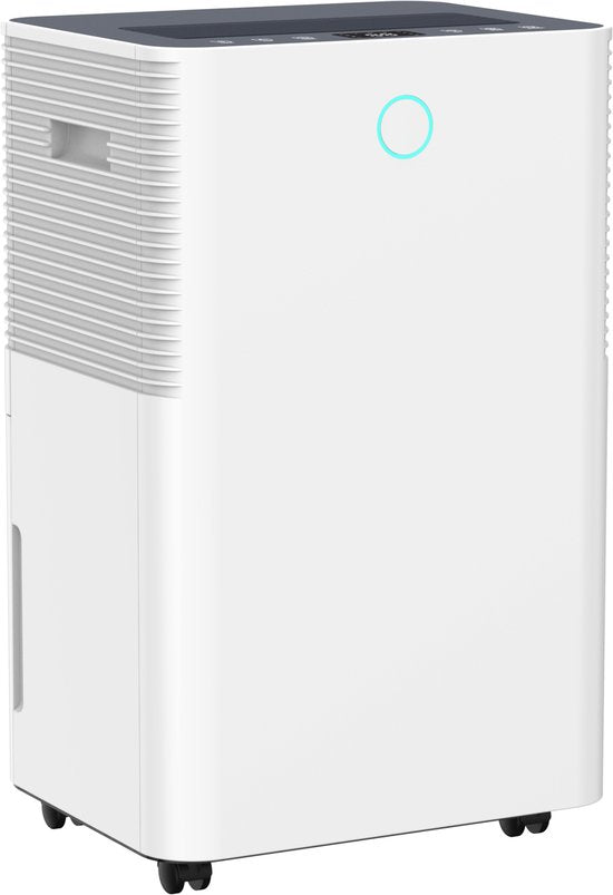 Quality Heating Nurion Slimme luchtontvochtiger compact Ontvochtigt 16 Liter per dag - voorkomt schimmel - Slaapkamer, woonkamer en badkamer Wifi met carbon filter(16 l)