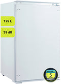 Exquisit EKS131-V-040E - Inbouw koelkast - Wit - 129 Liter - 39 dB
