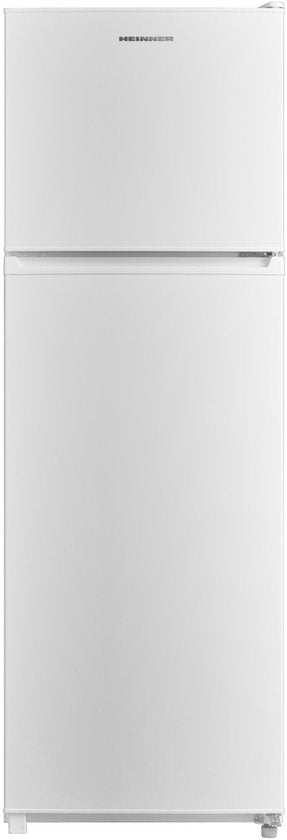 Heinner HF-M294E++ Koel-vriescombinatie – 294 L – LED-verlichting – Instelbare Mechanische Thermostaat – Omkeerbare Deur – Wit – 5 Jaar Garantie(Wit)
