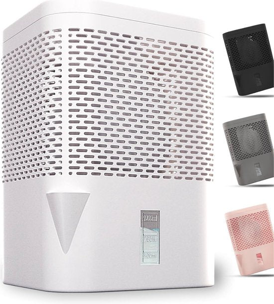 DD Ontvochtiger Kelder - Vochtvreter - Ontvochtiger Huis - Extreem Stil - 1000ML Capiciteit - Wit
