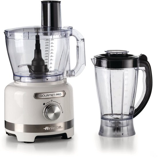 Ariete 1782/01 - Moderna food processor - keukenmachine - hakmolen - blender - wit(wit)