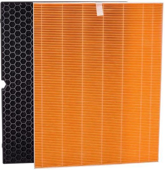Winix luchtreiniger Filter T - Alleen geschikt voor Luchtreiniger Winix Zero Pro, Winix Zero+, Winix hr1000, Winix hr950 – 1 Hepa filter en 1 Actieve Koolstoffilter - Getest en Gecertificeerd door Aham, Ecarf en Allergy UK - Geschikt voor 12 maanden