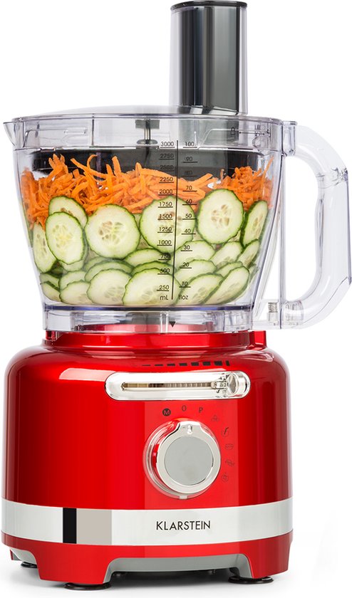 Klarstein Luca multifunctionele mixer 1000 W 3 traploze snelheid 6 modi