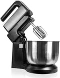 RwB RWB® Mixer met Mengkom - Keuken Mixer - Mix Machine - Zwart - 32 x 23 x 23 cm