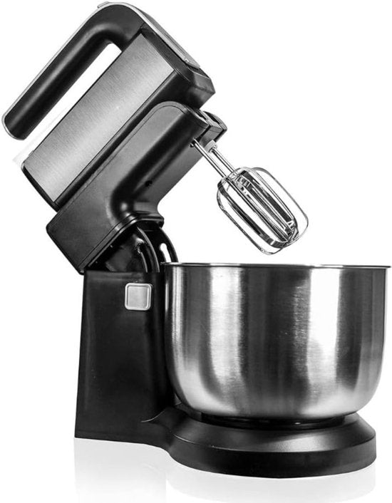 RwB RWB® Mixer met Mengkom - Keuken Mixer - Mix Machine - Zwart - 32 x 23 x 23 cm