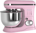 Westinghouse Retro Standmixer - 1200W - Keukenmachine 5L Mengkom - Keukenrobot - Keukenmixer - Foodprocessor - Roze(Roze)