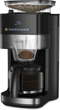 Krups Grind  Brew KM8328 - Koffiezetapparaat met ingebouwde koffiemolen - 1.25L - Warmhoudfunctie -Zwart