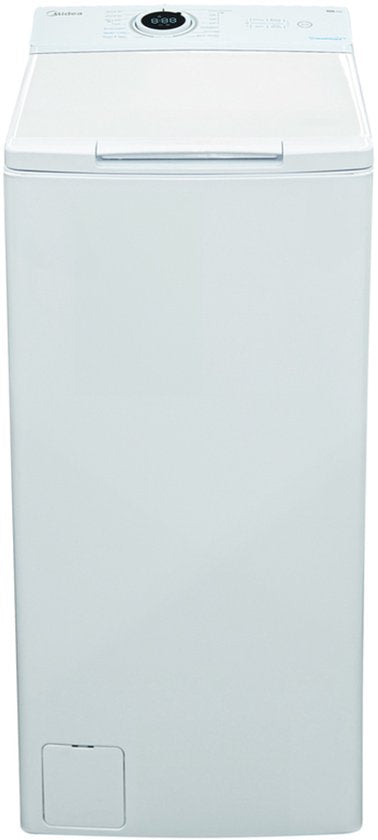 Midea MF100T70B/W-HR - Wasmachine - Bovenlader - 7 kg capaciteit - Wit - 78 dB - A label - 1200 rpm - Engels display