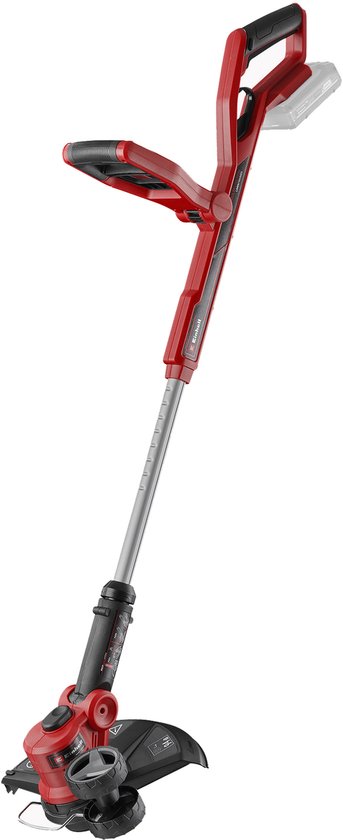 Einhell Accu Grastrimmer GE-CT 18/30 Li Solo - Power X-Change - 18 V/Li-Ion - Maaidiameter: 30 cm - Motorkop 90° draaibaar  kantelbaar - Incl. draadspoel - Excl. accu en lader
