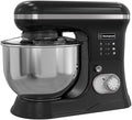 Westinghouse Retro Standmixer - 1200W - Keukenmachine 5L Mengkom - Keukenrobot - Keukenmixer - Foodprocessor - Zwart(Zwart)