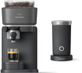 Philips Baristina + Melkopschuimer Bundel - BAR303/60 - Espressomachine - Pistonmachine - Zwart(Zwart  Zwart)