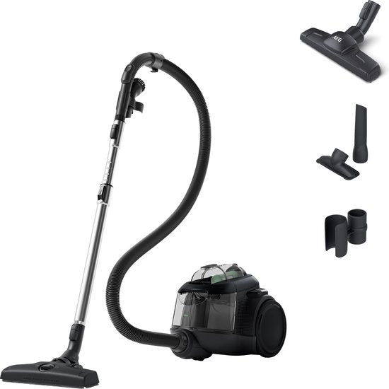 AEG AL61C2ECO Clean 6000 - Stofzuiger zonder zak - Hepa 13(Parketzuigmond， Meubelzuigmond， Kierenzuigmond)