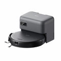 Eufy eufy Auto-Empty C10 - Slanke behuizing van 7,2cm - Tapijtreiniger - Edge expansion borstel - Automatisch legen - Point laser en multi-infrarood navigatie(Black， Hybrid/C10)