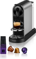 De'Longhi Nespresso CitiZ Platinum EN220.T - Koffiecupmachine - Titanium(Titanium/Geen melkopschuimer)