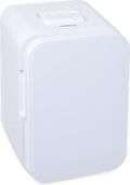 Labirent LMK10-ZW3 - Mini Koelkast - 10 Liter - Witte Glazen Deur - Wit - Mini Beauty Fridge - Skincare, Medicijnen, Eten, Drinken(Wit， 10L)