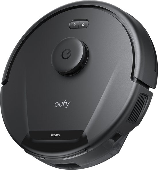 Eufy eufy Clean L60 - Robotstofzuiger - Ultrasterke zuigkracht van 5000 Pa - iPath-lasernavigatie - diepe vloerreiniging - Ideaal voor haren en harde vloeren(Black/L60)