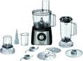 Bosch MCM3PM386 MultiTalent 3 - Foodprocessor - 900W - Zwart/RVS