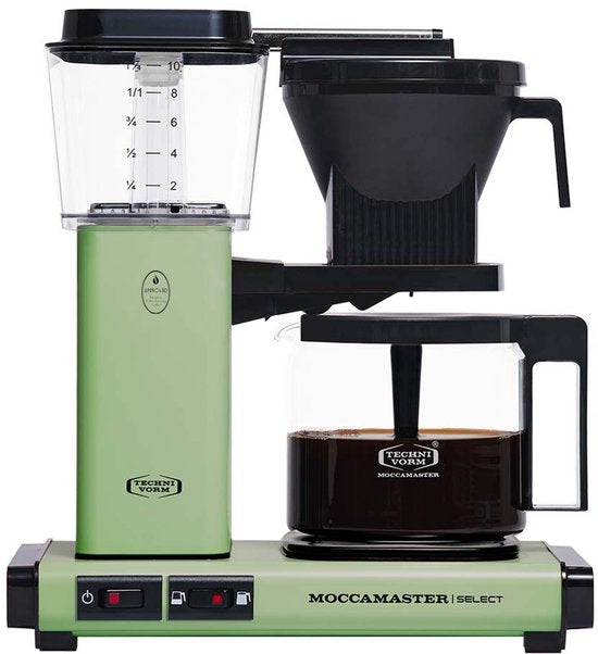 Moccamaster KBG Select - Filterkoffiezetapparaat - Pastel Green - 5 jaar garantie(Pastel Green)