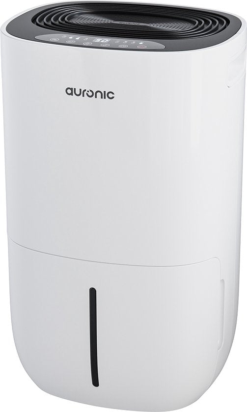 Auronic Luchtontvochtiger en Luchtreiniger - Pro Plus Series - Ontvochtigt 20L per dag - 5L Waterreservoir - Slaapkamer en Woonkamer in Huis - Was-droog functie - Vochtopnemer voor in Huis - Dehumidifier - Wit(Pro Plus Series， Wit/20 l)